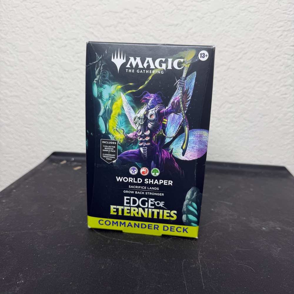Magic The Gathering Edge of Eternities Commander Deck World Shaper MTG New